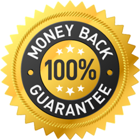 Money back guarantee logo
